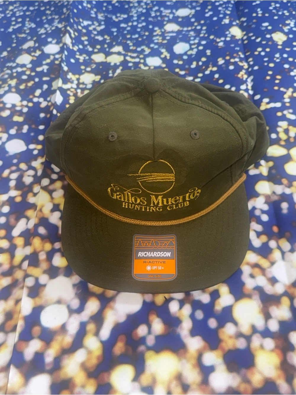 Richardson Olive Gallos Muertos Hunting Club Rope-Accent Cap